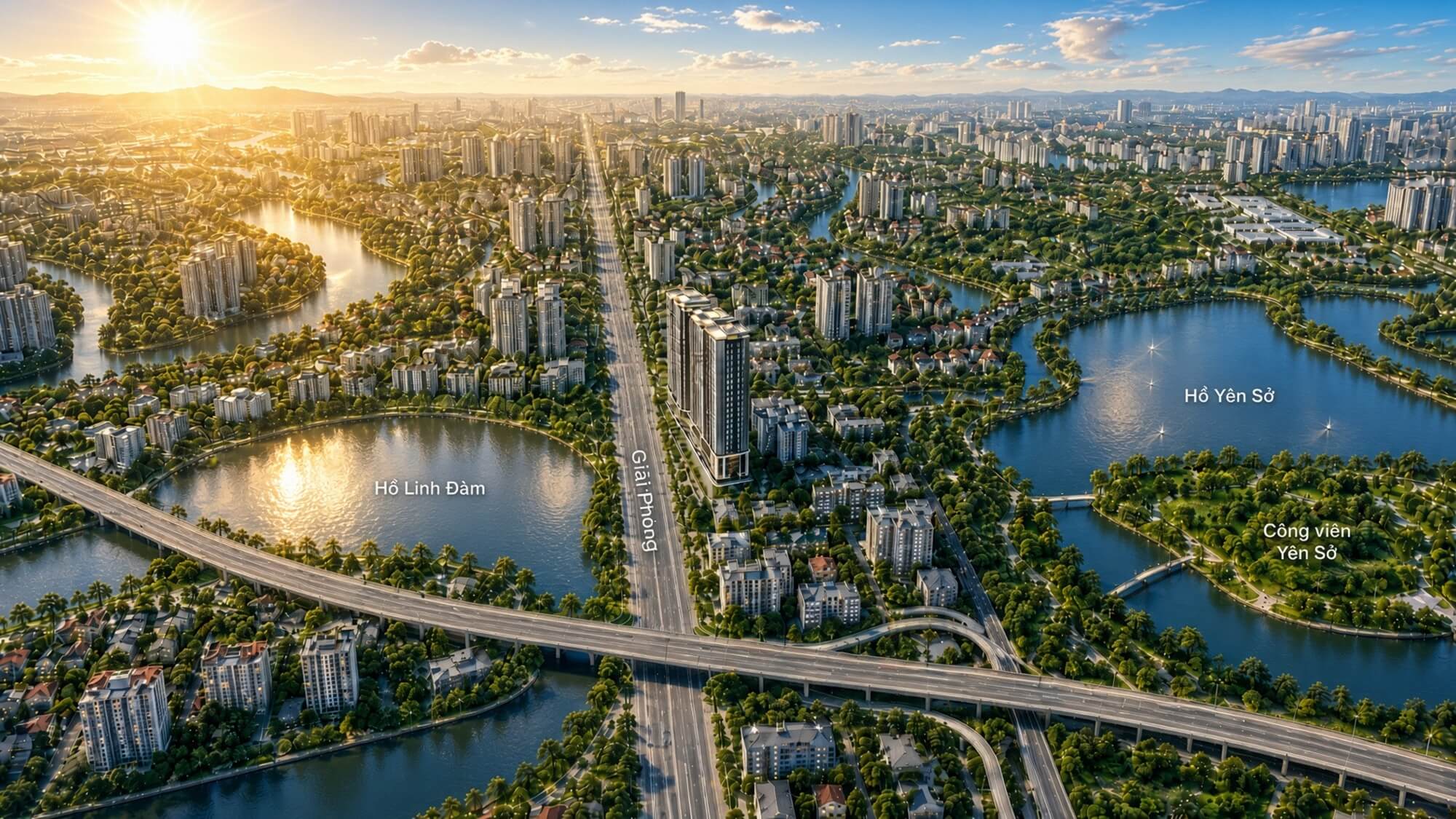 dự án lakeside gardens giải phóng